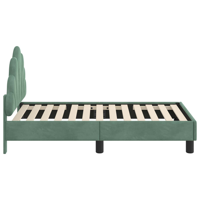 Struttura letto per bambini con testata Verde Mare 70 x 140 cm 42011139