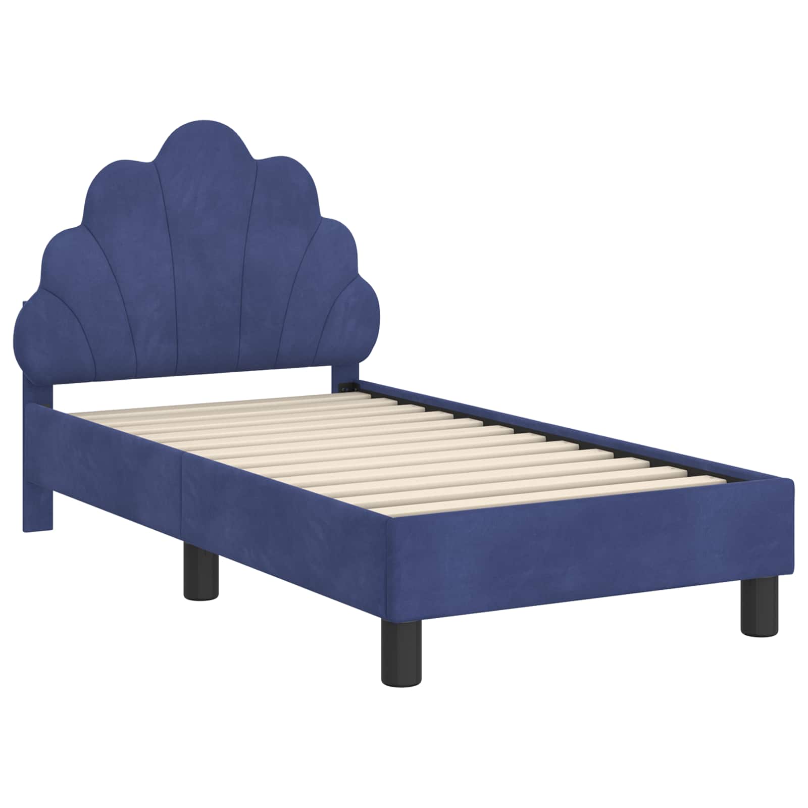 Struttura letto per bambini con testata Blu Polizia 70 x 140 cm 42011140