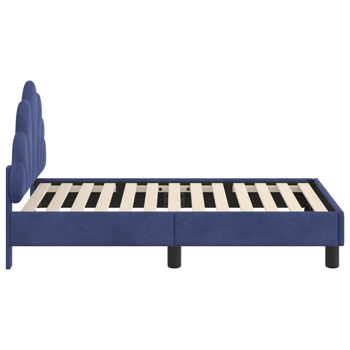 Struttura letto per bambini con testata Blu Polizia 70 x 140 cm 42011140
