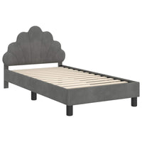 Struttura letto bambini con testata Grigio scuro 80 x 160 cm 42011142