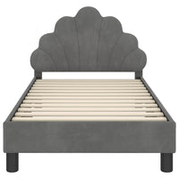 Struttura letto bambini con testata Grigio scuro 80 x 160 cm 42011142