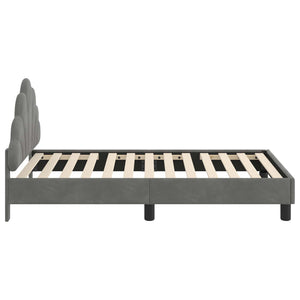 Struttura letto bambini con testata Grigio scuro 80 x 160 cm 42011142