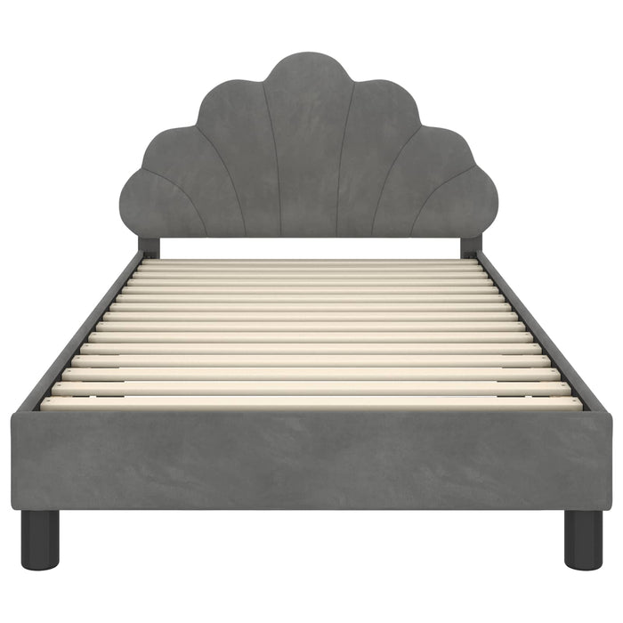 Struttura letto bambini con testata Grigio scuro 80 x 200 cm 42011149