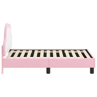 Struttura letto per bambini con testata Rosa 70 x 140 cm PU 42011169