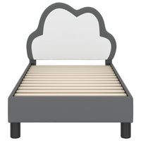 Struttura letto per bambini con testata Grigio chiaro 42011171