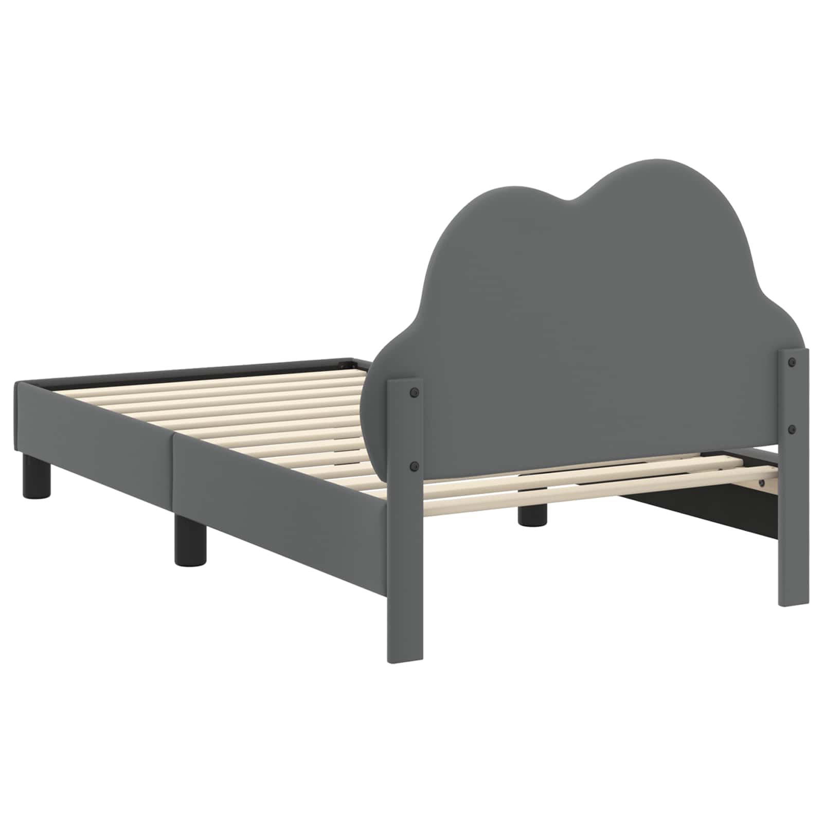 Struttura letto bambini con testata Grigio chiaro 80 x 160 cm 42011175