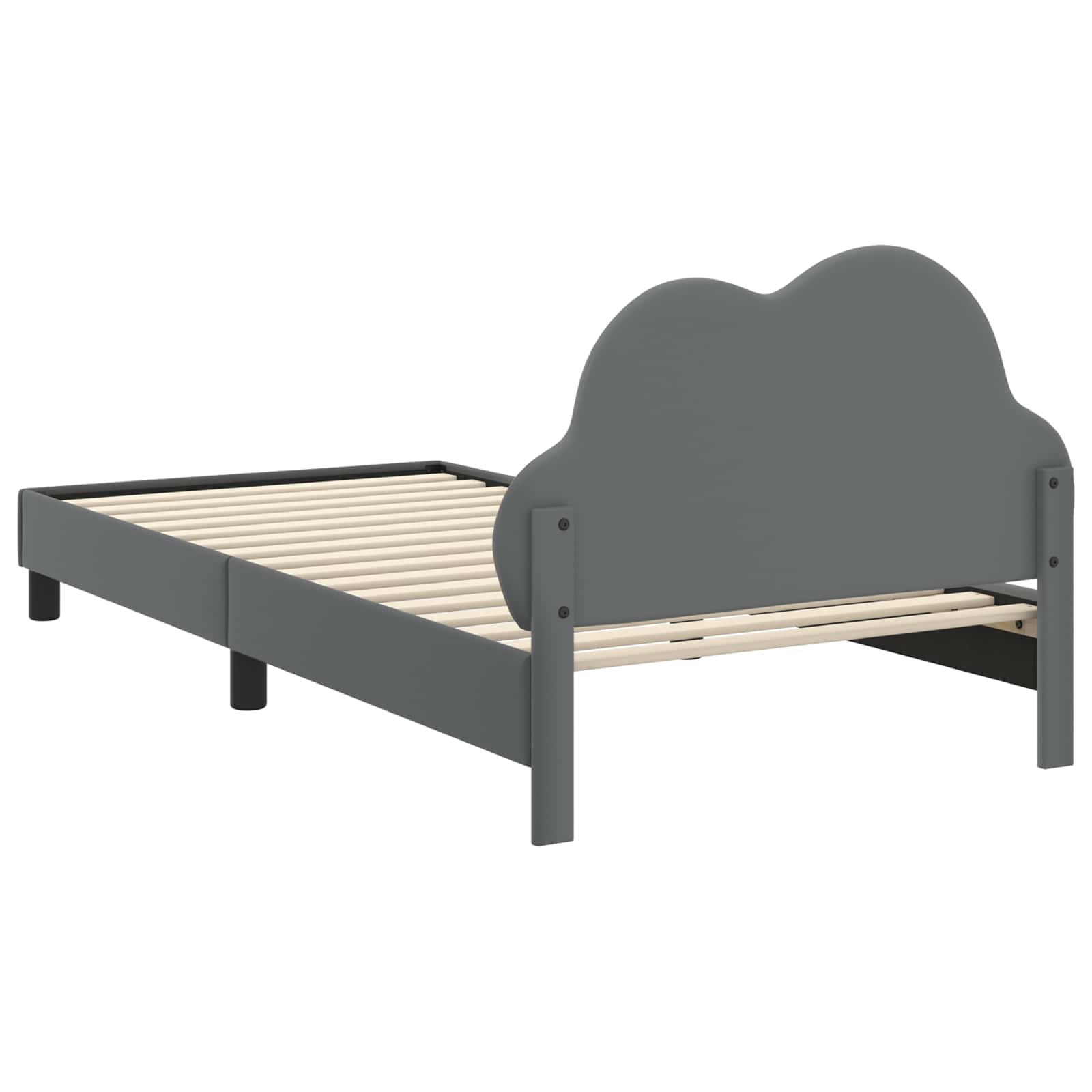 Struttura letto bambini con testata Grigio chiaro 80 x 200 cm 42011179