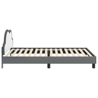 Struttura letto bambini con testata Grigio chiaro 80 x 200 cm 42011179