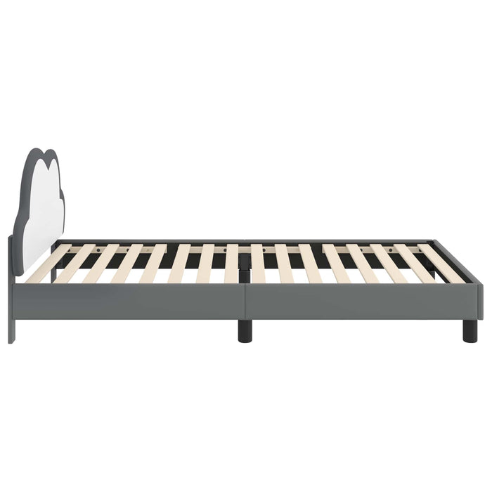 Struttura letto bambini con testata Grigio chiaro 80 x 200 cm 42011179