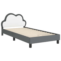 Struttura letto bambini con testata Grigio chiaro 90 x 200 cm 42011187