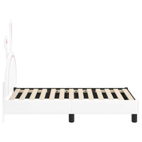 Struttura letto per bambini con testata Bianco 70 x 140 cm PU 42011189