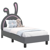 Struttura letto per bambini con testata Grigio chiaro 42011190