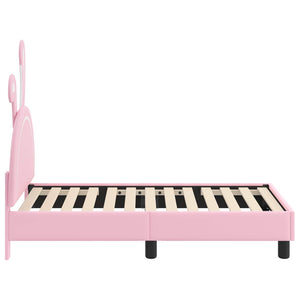 Struttura letto per bambini con testata Rosa 70 x 140 cm PU 42011191