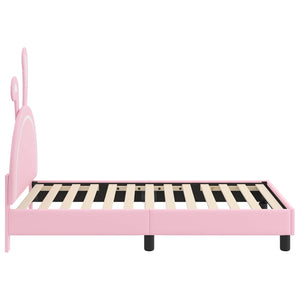Struttura letto bambini con testata Rosa 80 x 160 cm PU 42011194
