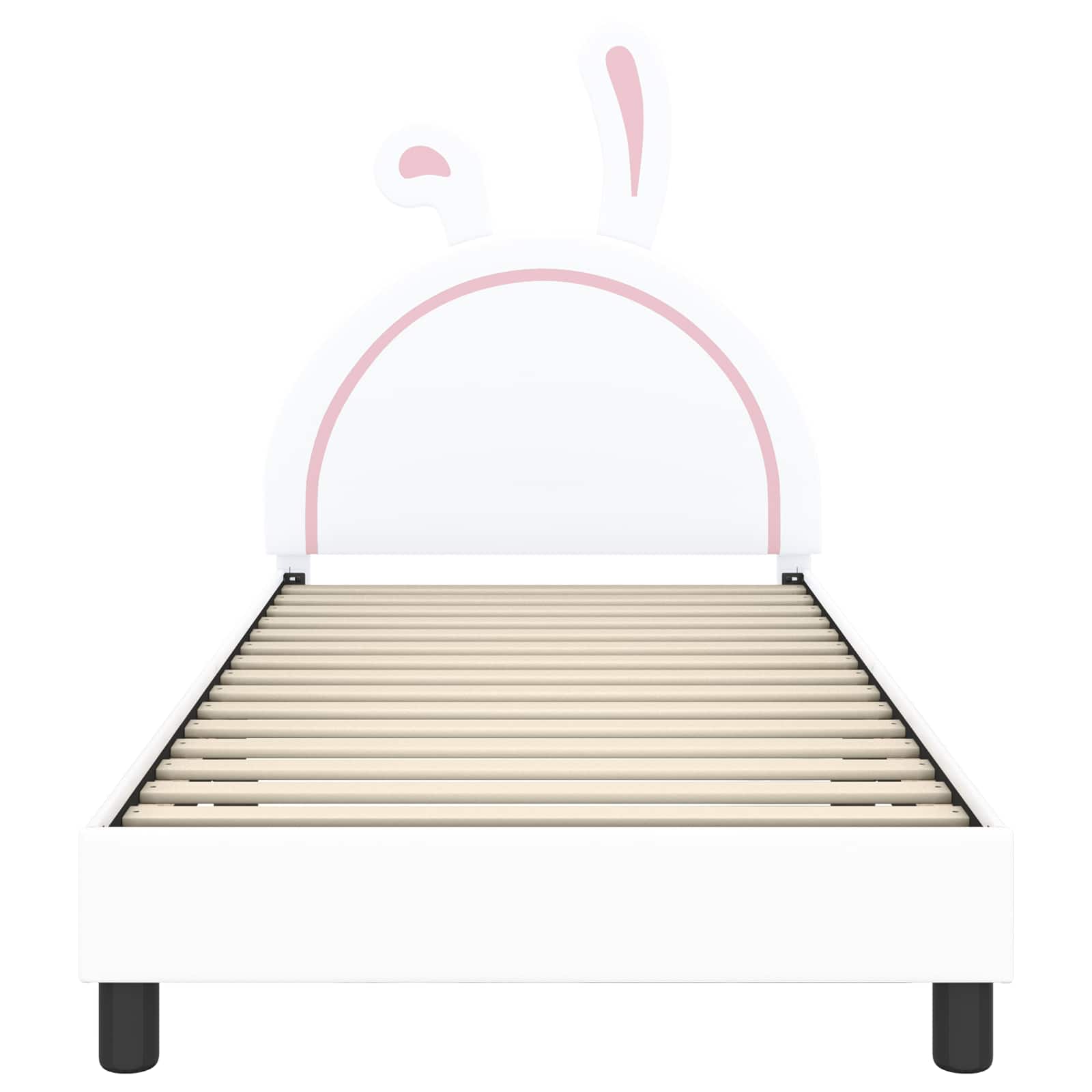 Struttura letto bambini con testata Bianco 90 x 200 cm PU 42011201