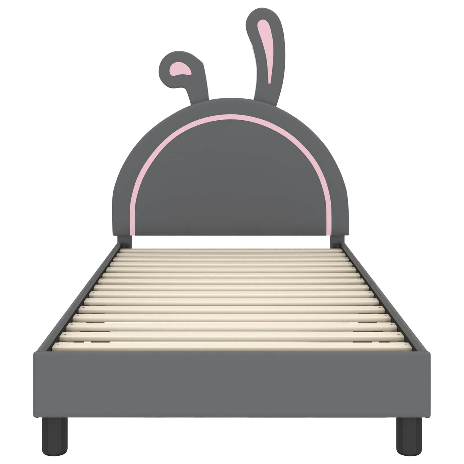 Struttura letto bambini con testata Grigio chiaro 90 x 200 cm 42011202