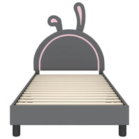 Struttura letto bambini con testata Grigio chiaro 90 x 200 cm 42011202