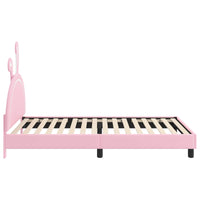 Struttura letto bambini con testata Rosa 90 x 200 cm PU 42011203