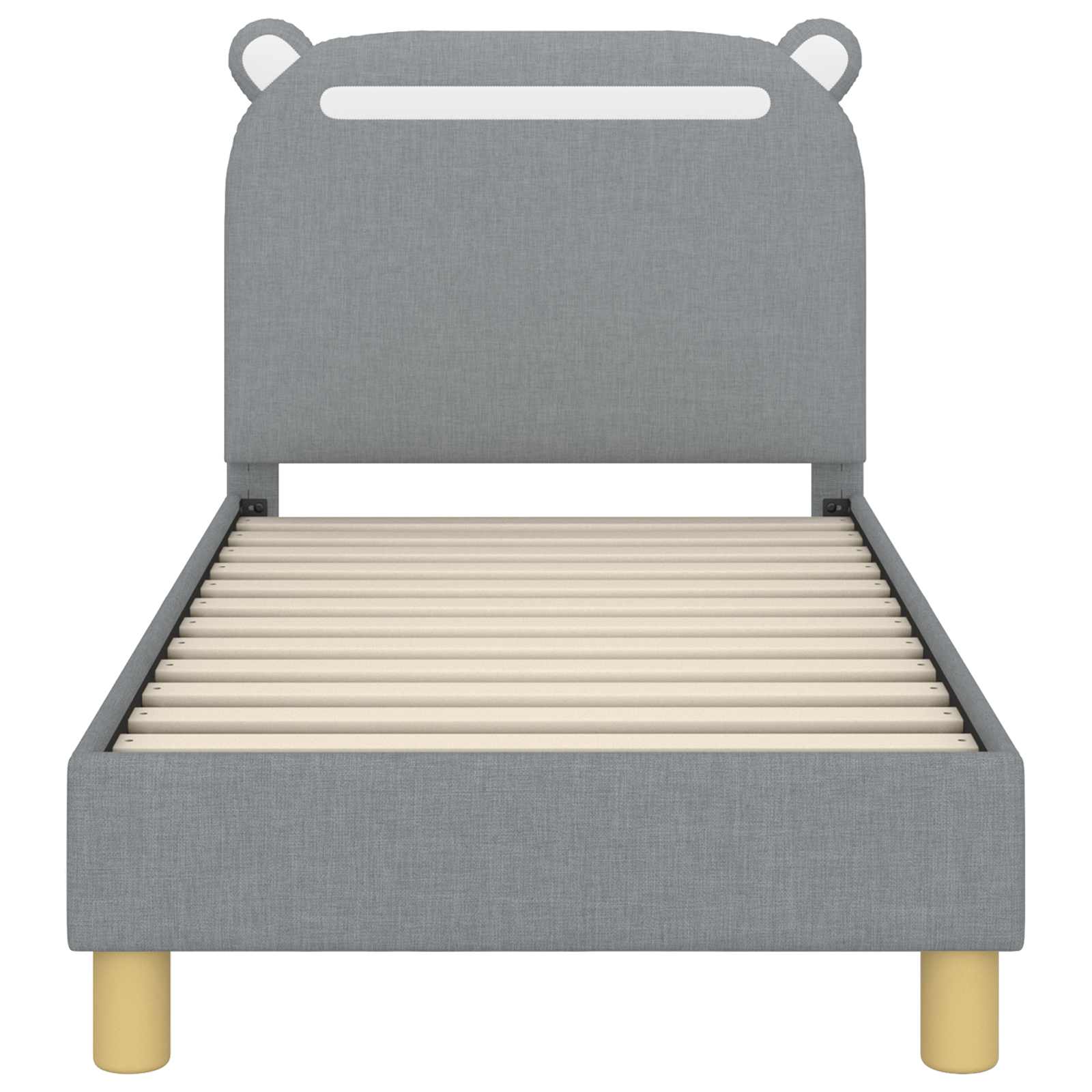 Struttura letto per bambini con testata Grigio chiaro 42011204