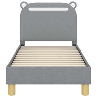 Struttura letto per bambini con testata Grigio chiaro 42011204