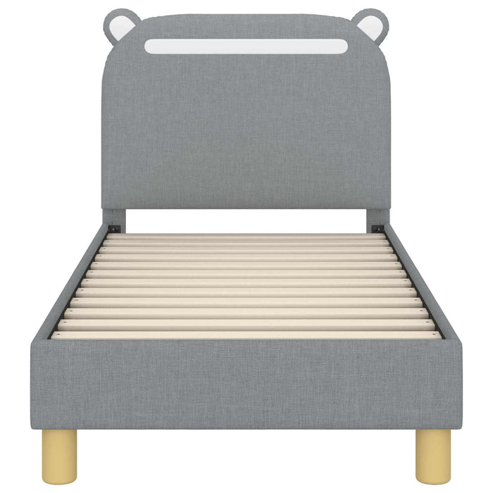 Struttura letto per bambini con testata Grigio chiaro 42011204