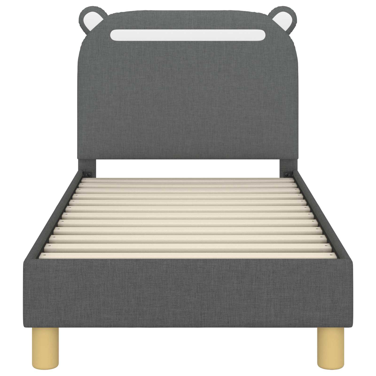 Struttura letto per bambini con testata Grigio scuro 42011205