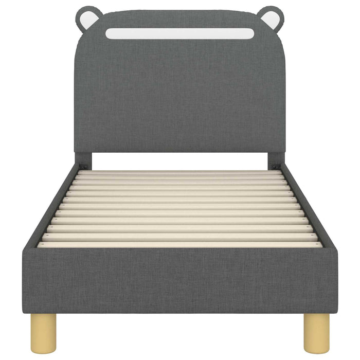 Struttura letto per bambini con testata Grigio scuro 42011205