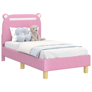 Struttura letto per bambini con testata Rosa 70 x 140 cm 42011207