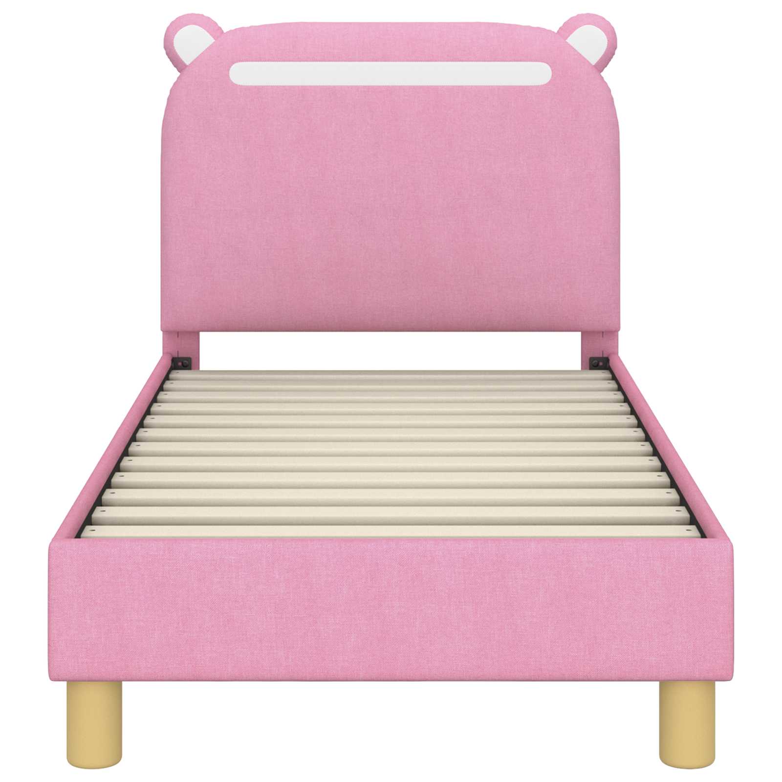 Struttura letto per bambini con testata Rosa 70 x 140 cm 42011207