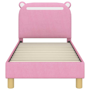 Struttura letto per bambini con testata Rosa 70 x 140 cm 42011207