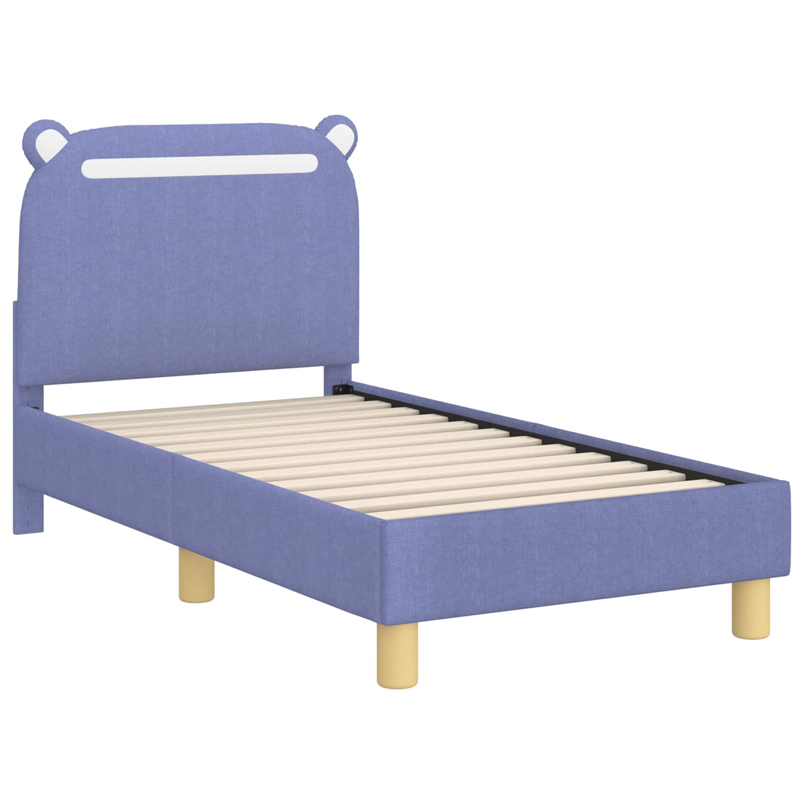 Struttura letto per bambini con testata Blu jeans 70 x 140 cm 42011208