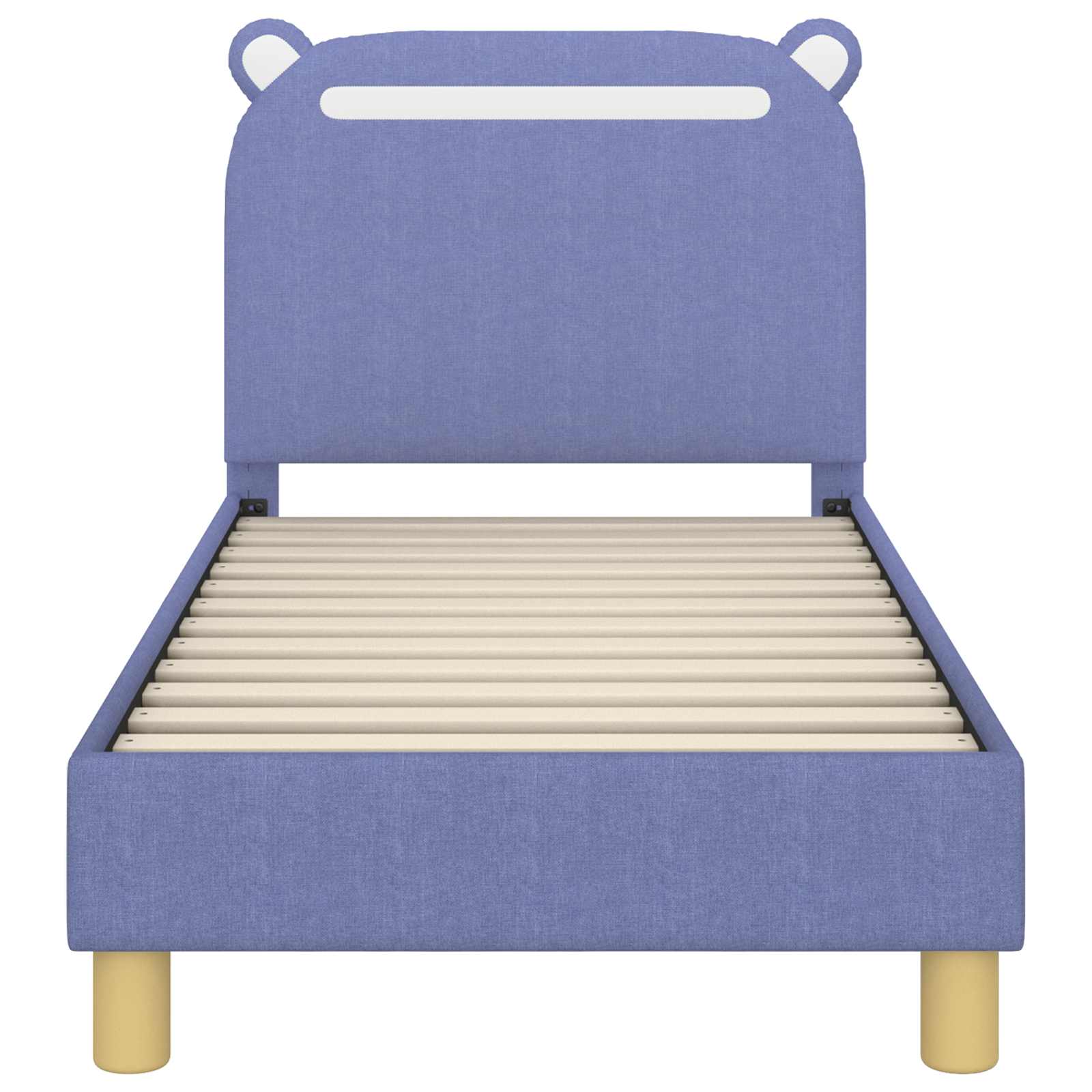 Struttura letto per bambini con testata Blu jeans 70 x 140 cm 42011208