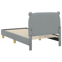 Struttura letto bambini con testata Grigio chiaro 80 x 160 cm 42011209