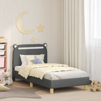 Struttura letto bambini con testata Grigio scuro 80 x 160 cm 42011210