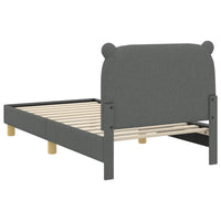 Struttura letto bambini con testata Grigio scuro 80 x 160 cm 42011210