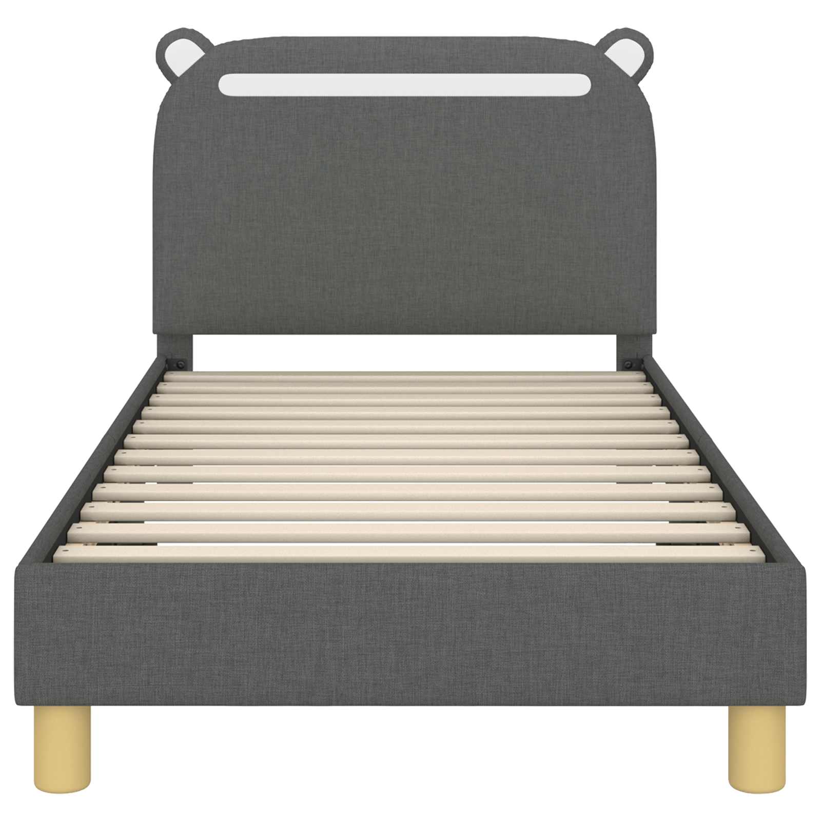 Struttura letto bambini con testata Grigio scuro 80 x 160 cm 42011210