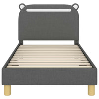 Struttura letto bambini con testata Grigio scuro 80 x 160 cm 42011210