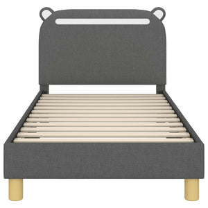 Struttura letto bambini con testata Grigio scuro 80 x 160 cm 42011210