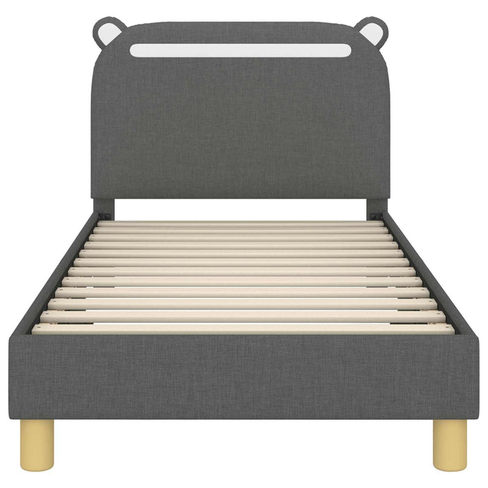 Struttura letto bambini con testata Grigio scuro 80 x 160 cm 42011210