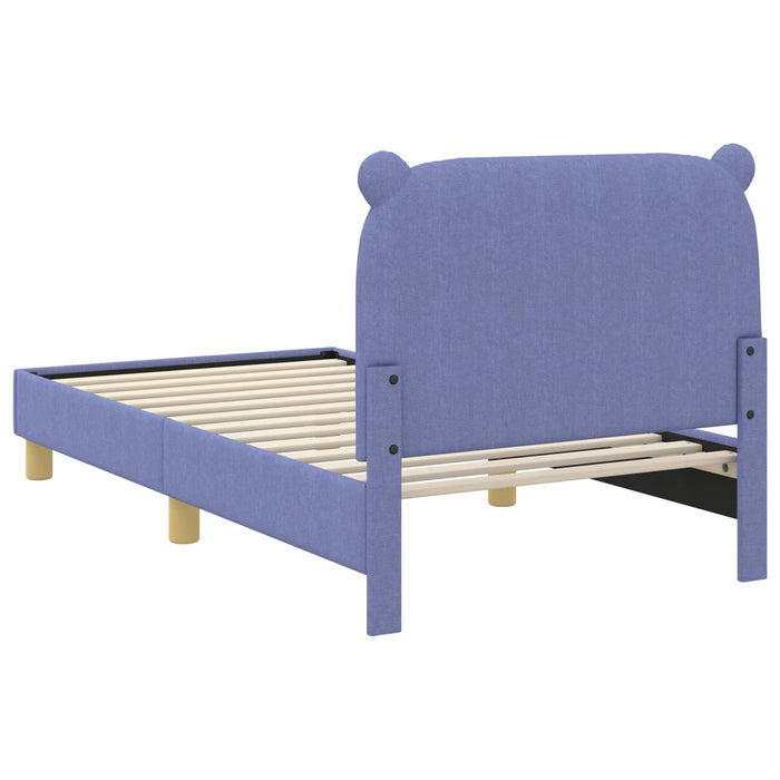 Struttura letto bambini con testata Blu jeans 80 x 160 cm 42011213