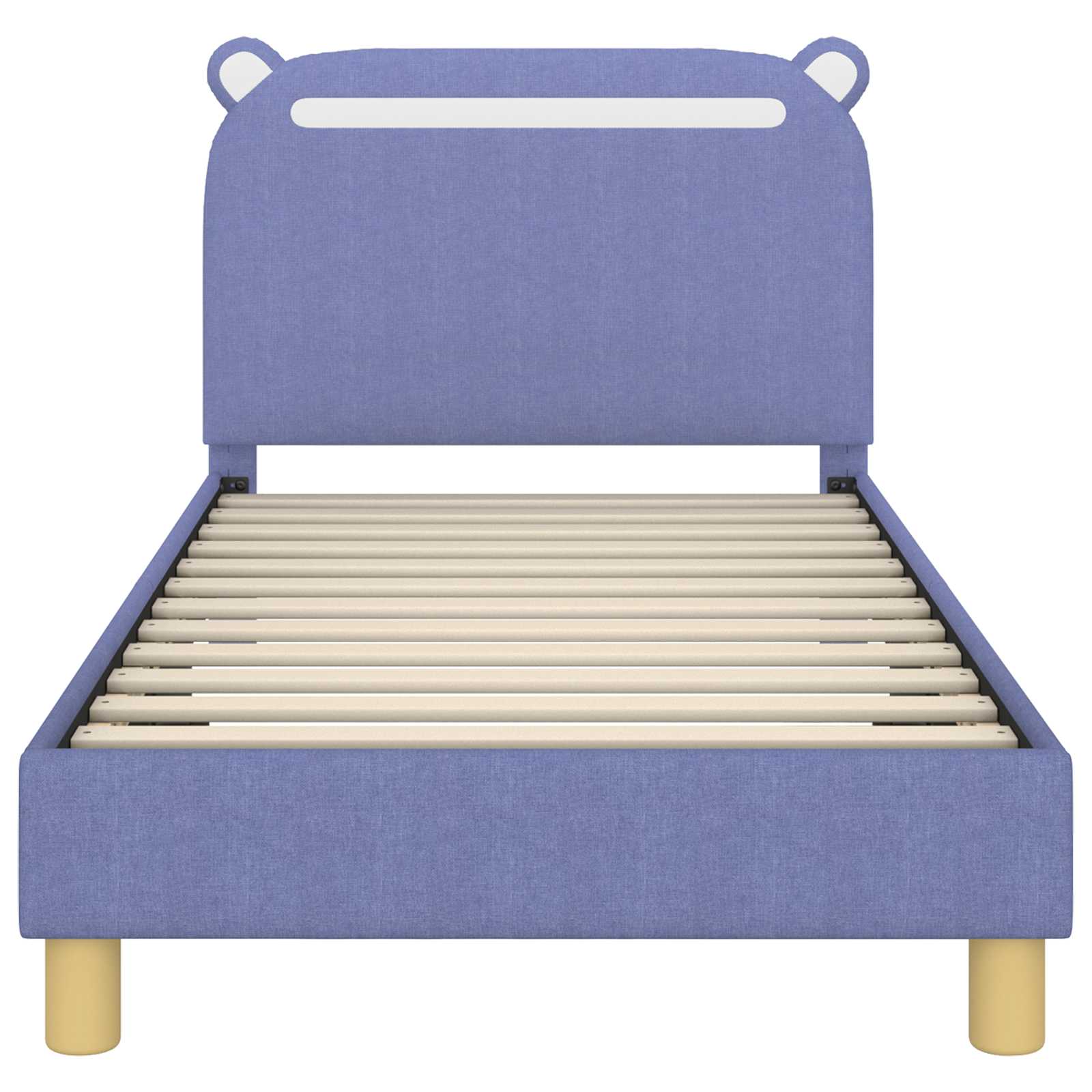 Struttura letto bambini con testata Blu jeans 80 x 160 cm 42011213