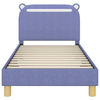 Struttura letto bambini con testata Blu jeans 80 x 160 cm 42011213