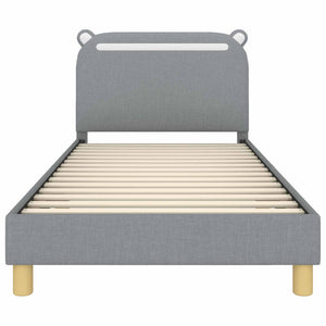 Struttura letto bambini con testata Grigio chiaro 80 x 200 cm 42011214