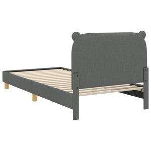 Struttura letto bambini con testata Grigio scuro 80 x 200 cm 42011215