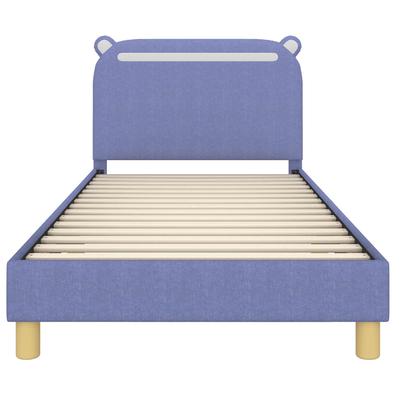 Struttura letto bambini con testata Blu jeans 90 x 190 cm 42011223