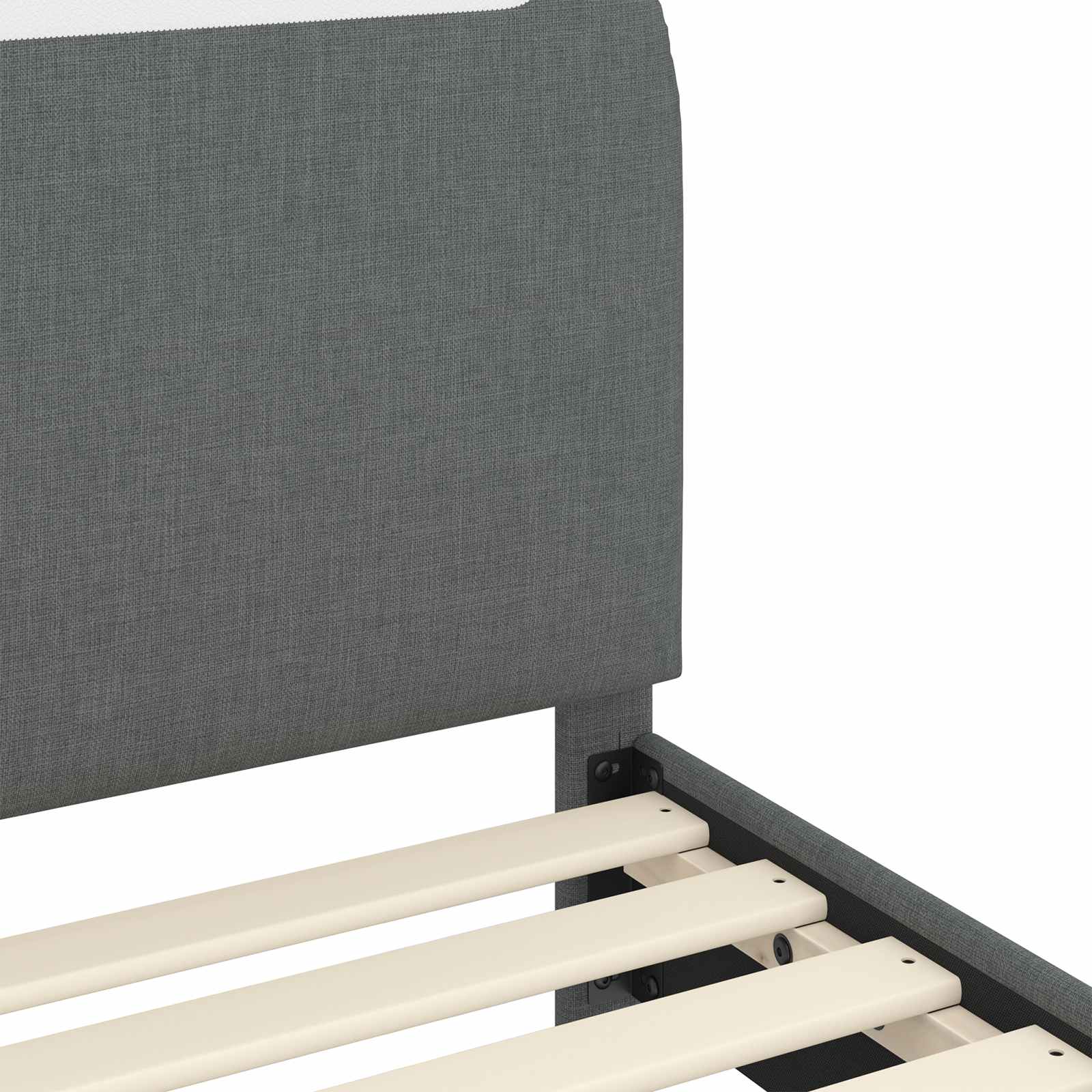 Struttura letto bambini con testata Grigio scuro 90 x 200 cm 42011225