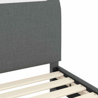 Struttura letto bambini con testata Grigio scuro 90 x 200 cm 42011225