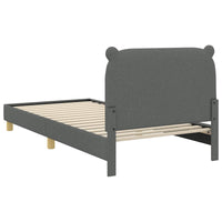 Struttura letto bambini con testata Grigio scuro 90 x 200 cm 42011225