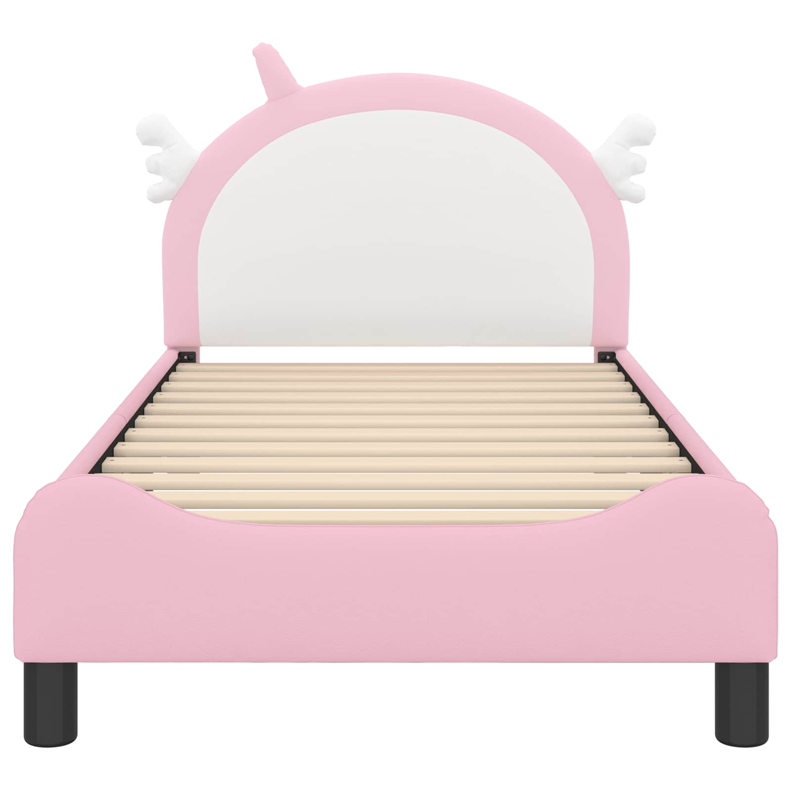 Struttura letto bambini con testata Rosa 80 x 160 cm PU 42011230