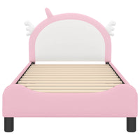 Struttura letto bambini con testata Rosa 80 x 160 cm PU 42011230